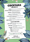 CAFE de la PRESSE menu