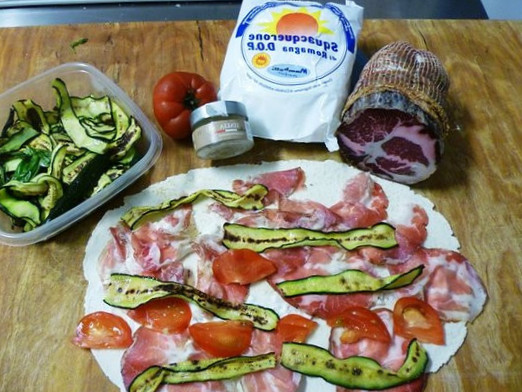 Piadina Dorina Comida