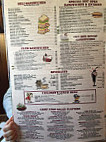 Mariner's Cove menu