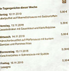 Schweinestall menu