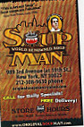 Soup Man menu