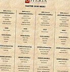 Osteria Cucina Rustica menu