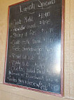 Water's Edge Cafe menu