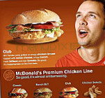 Mcdonald's menu