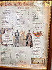 La Taverne Royale menu