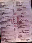 Dusal's Italian menu