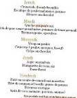 Le Relais D'alsace menu