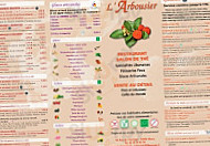 L'arbousier menu