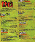 Moe's Southwest Grill menu