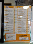 Pizza Street menu