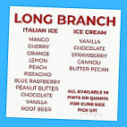 The Lighthouse Strollo's Homemade Italian Ice menu