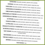 Agriturismo Allamadonna menu