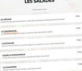 La Nouvelle Gare menu