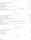 L'avant cour menu