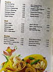 Tokyo Asian Fusion menu