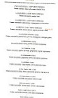 Les Italiens menu