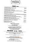 Le Cafe de la Poste menu