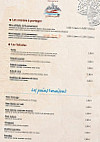 La Vallee Du Kashmir menu