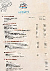 La Vallee Du Kashmir menu