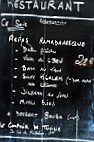 Le Comptoir de Tunisie menu