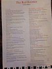 Red Rooster Cafe menu