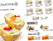 Sushi Bento Express menu