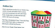 Rita's Italian Ice inside