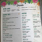 Las Robles menu