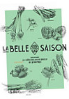 La Belle Saison menu