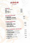 Maslo menu