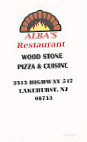 Albas menu