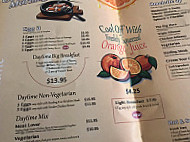 Daytime Grill menu