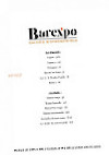 Barexpo menu