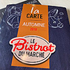 Le Bistrot du Marche menu