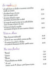 Le Saigon menu