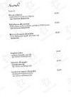 Bärenalm menu