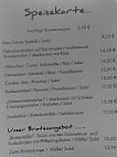 Essenziell menu