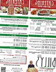 Billy's Italian menu