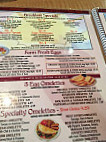 Bridgewater Diner menu