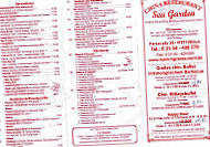 China Sea Garden menu