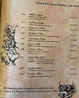 Alexis Sorbas menu