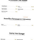 A la Crepe Rit menu