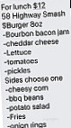 Kelli's 331 Forever menu