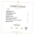 Cafe Madeleine menu