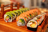 Fisshu Sushi Buffet food