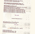 Auberge De La Croisade menu