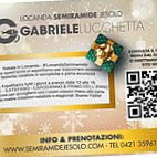 Locanda Semiramide Da Gabriele Lucchetta menu