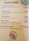 La Parenthèse menu