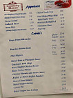 Tokyo Japanese Steak House menu