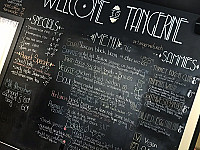 Tangerine menu